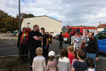 Exercice d’évacuation au centre social avec les pompiers