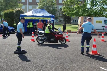 Le 9e rallye moto des gendarmes avait lieu samedi