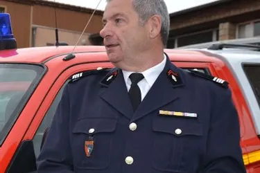 Marc Lavergne a commencé sapeur-pompier volontaire et termine sa carrière commandant