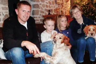 La famille Marchand a retrouvé l’épagneul breton qu’elle avait perdu depuis dix-neuf mois