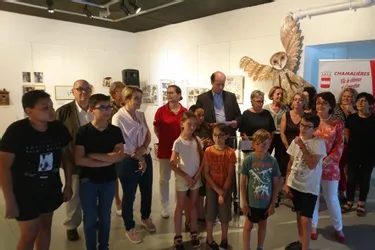 L’exposition des travaux artistiques d’enfants se déroule jusqu’au 7 juillet, à l’espace René-Paput