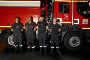 Quatre pompiers du Cantal appelés en renfort dans le Var