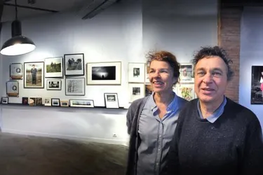 Pierre Soissons et Laurence Adnet ont ouvert leur galerie photo au coeur d'Aurillac