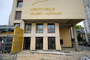 Une nouvelle entrée pour la médiathèque Valery-Larbaud à Vichy