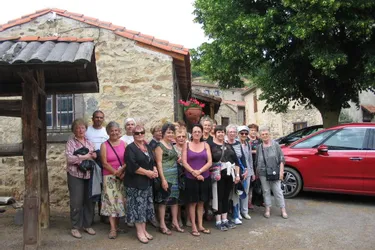 Les adhérentes du Club féminin en visite à Lavaudieu
