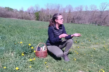 À Mariol (Allier), Virginie Lemasson mange la nature à pleines dents