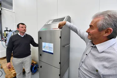 UV Germi en Corrèze lance un nouveau process pour purifier l'air dans un espace public