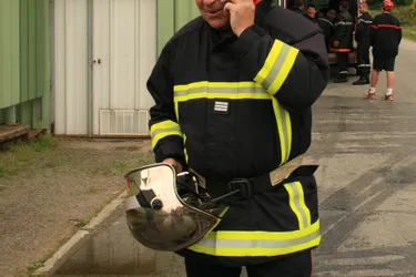 Jean-Pierre Demeneix, sapeur-pompier à Mérinchal depuis 40 ans