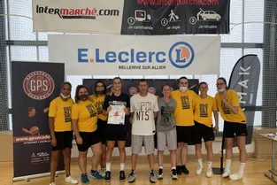166 jeunes basketteurs présents à la GPS Académie de Vichy (Allier)