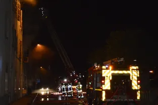 Un feu se déclare dans un immeuble d'Ambert (Puy-de-Dôme)