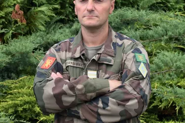 Un nouveau chef de corps au camp militaire de La Courtine (Creuse)