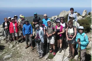 Vingt marcheurs du GMIT découvrent la Haute Corse