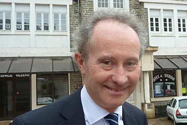 Michel Dubech, président de la com’com’ du Pays d’Uzerche, tête de liste aux municipales à Uzerche (Corrèze)