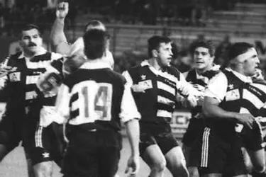 En 1993, Brive inflige à Montferrand sa plus large défaite dans un derby au Stadium (36-10)
