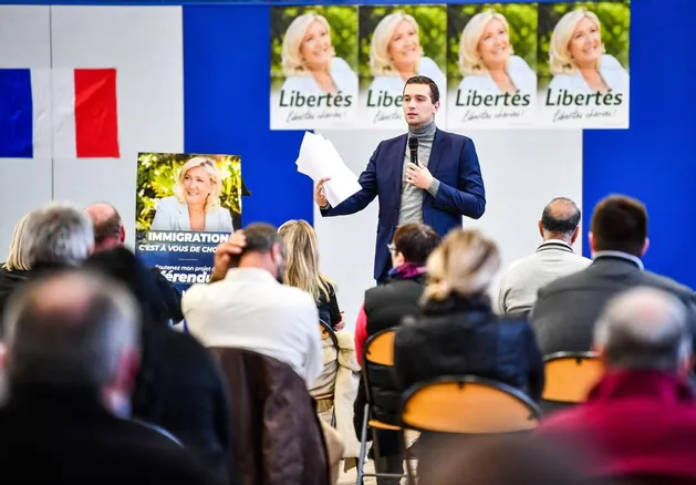 À Fourchambault, Jordan Bardella invite ses partisans à faire un  «&nbsp;choix de civilisation&nbsp;» - Le Journal du Centre