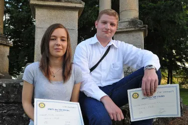 Le Rotary club récompense deux élèves