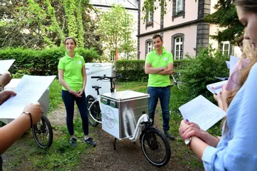 Les Colis verts : ils ont monté une société qui achemine les marchandises jusque chez vous à vélo électrique