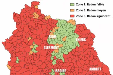 Les habitants du Puy-de-Dôme sont-ils menacés par le radon, un gaz radioactif ?