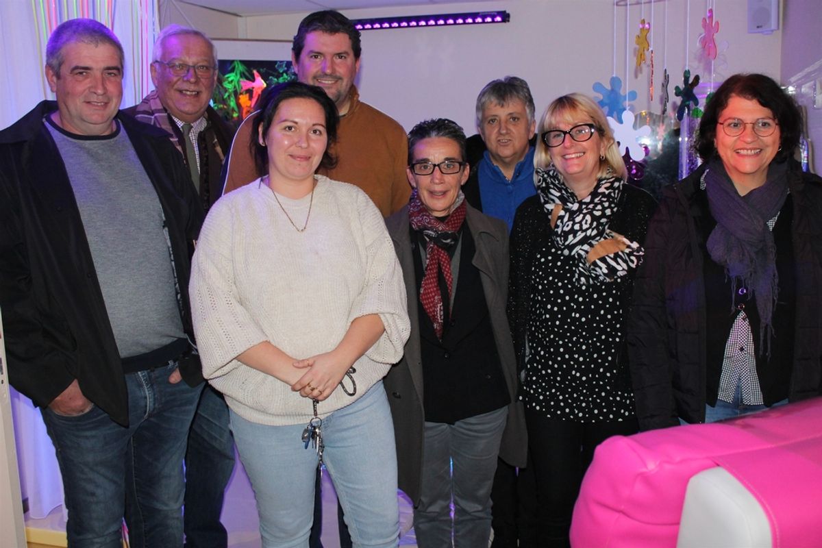SAINT AMAND EN PUISAYE. L’espace multisensoriel au foyer Petit Pierre a