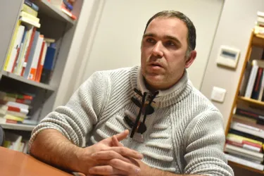 Hervé Combalier, nouveau président du comité de la Corrèze de basket