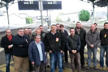 Grève à la SNCF : aucun train, hier, en gare d’Aurillac