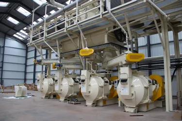 L'usine de granulés bois de Lempdes-sur-Allagnon (Haute-Loire) de Biosyl devrait démarrer au printemps 2022