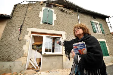 Annie Tarantino est la locataire d’une maison de Busset qui s’est effondrée le 20 juillet dernier