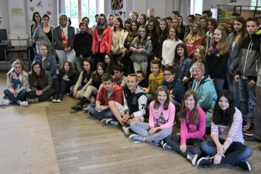 Le lycée Notre-Dame d’Ussel fait un pas vers l’Europe et reçoit des correspondants allemands