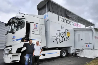 La société 2MO d'Objat travaille pour France Télévisions sur le Tour de France
