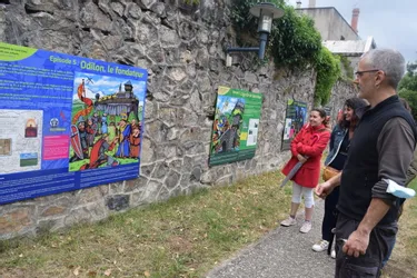 Les archives municipales et Adrien Laude proposent une exposition jeunesse sur les rives de l'Ander à Saint-Flour (Cantal)