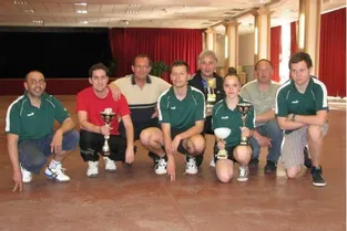Les pongistes champions de la Corrèze