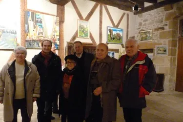 Neuf peintres exposent à la Maison du Pèlerin