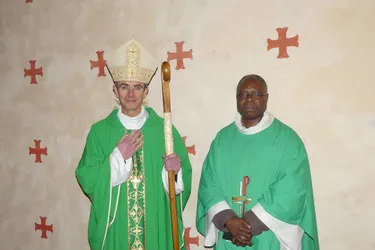 Mgr Bozo à la paroisse Saint-Jean en Limousin