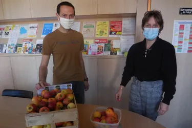 Une vente de pommes au profit du Téléthon