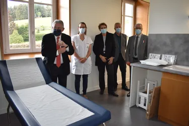 La première antenne du centre départemental de santé inaugurée à Saint-Germain-l'Herm (Puy-de-Dôme)