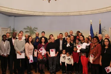 Trente-neuf nouveaux citoyens français