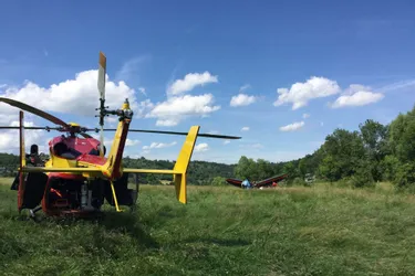 Atterrissage brutal pour une aile delta à Saint-Diéry (Puy-de-Dôme) : son pilote blessé