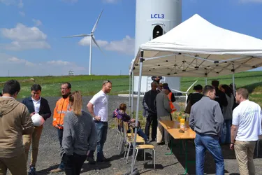 Le parc éolien de La Chapelle-Laurent inauguré
