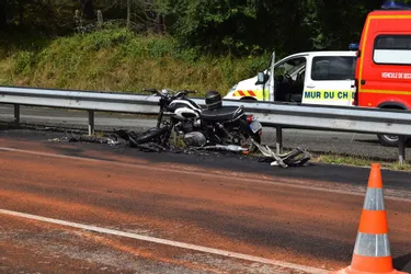 Puy-de-Dôme : un motard tué dans un accident à Menat