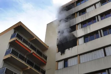 Un appartement en feu à Clermont-Ferrand : pas de victime