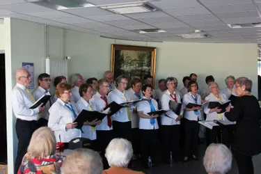 Le Groupe Choral à l’EHPAD de Treignac