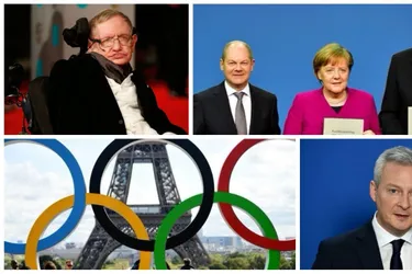 Merkel réélue chancelière pour un 4e mandat, décès de Stephen Hawking... Les cinq infos du midi pile