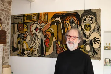 Jean-Michel Lartigaud expose ses œuvres anciennes et plus récentes dans son atelier