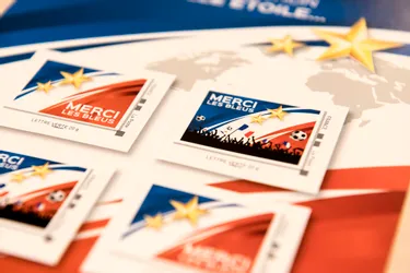 Les timbres de la Coupe du monde "Merci les Bleus" vendus en une matinée à Montluçon