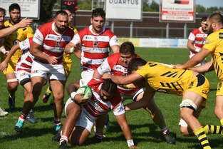 Les rugbymen vichyssois largement battus à Cournon (28-3)