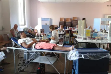 57 donneurs à la collecte de sang