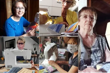 Déjà 640 masques fabriqués : l'association Acti-Vie-Tés continue de distribuer des protections contre le Covid-19 à Thiers (Puy-de-Dôme)