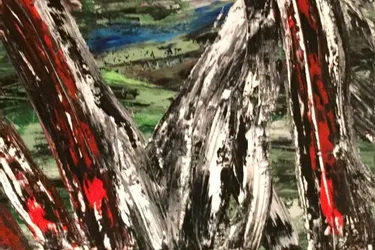 Une Corrèze abstraite peinte par Lara Ken