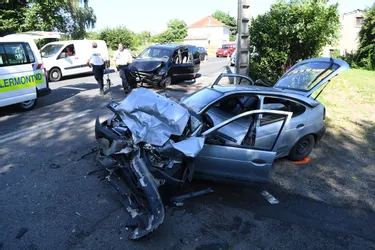 Quatre blessés, dont un grave, dans une violente collision à Gerzat (Puy-de-Dôme)