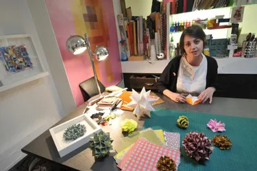 Atelier origami chez Herrero & co